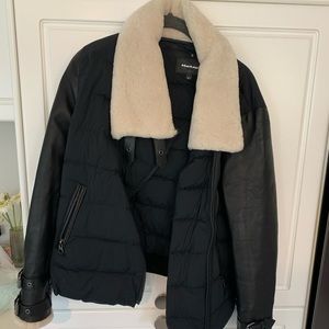 Beautiful Mackage down and leather coat